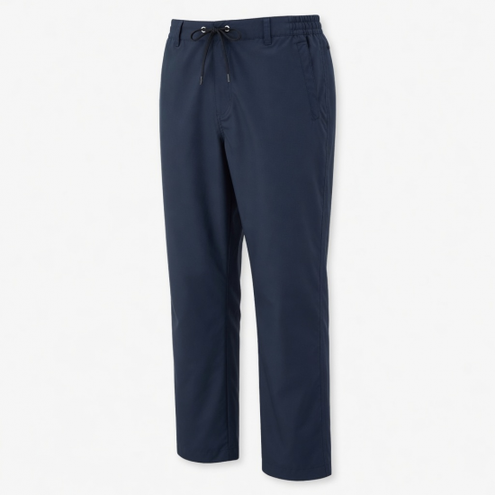 Men's Polyester Straight Drawstring Lightweight Waterproof Pants