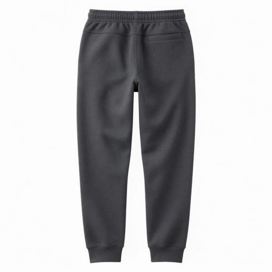 Men's Fleece Cotton Polyester Regular Fit Casual Sweatpants