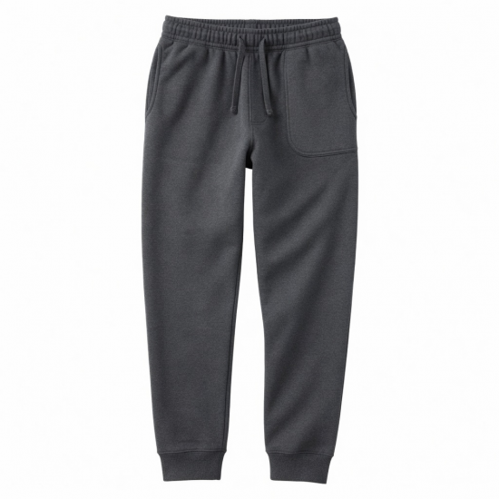 Men's Fleece Cotton Polyester Regular Fit Casual Sweatpants
