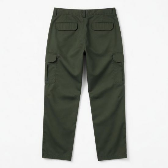 Men's Polyester Straight Tapered Casual Outdoor Cargo Pants