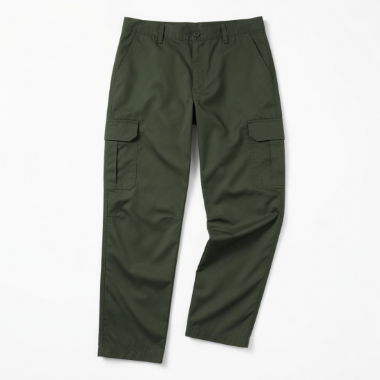 Men's Polyester Straight Tapered Casual Outdoor Cargo Pants