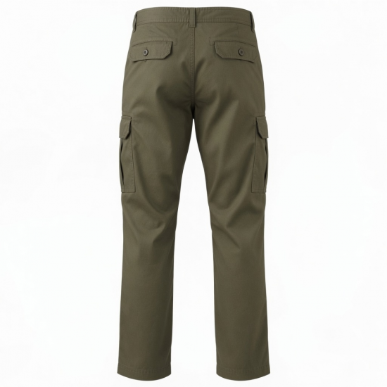 Men's Cotton Polyester Casual Outdoor Hiking Cargo Pants
