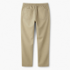 Men's Cotton Straight Casual Elastic Waist Lightweight Trousers