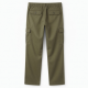 Men's Cotton Straight Casual Elastic Waist Waterproof Cargo Pants