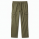 Men's Cotton Straight Casual Elastic Waist Waterproof Cargo Pants