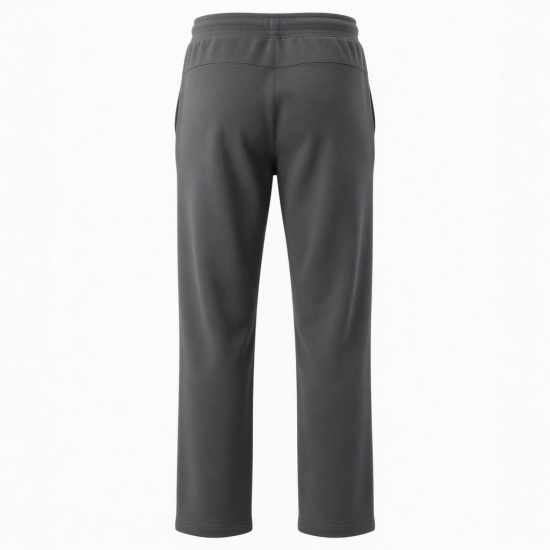 Men's Fleece Cotton Straight Casual Drawstring Trousers