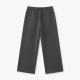 Men's Fleece Cotton Polyester Wide Leg Casual Trousers