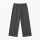 Men's Fleece Cotton Polyester Wide Leg Casual Trousers