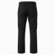 Men's Black Cotton Casual Pants