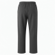 Men's Fleece Cotton Straight Casual Elastic Waist Trousers
