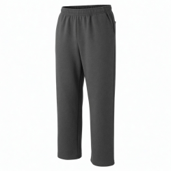 Men's Fleece Cotton Straight Casual Elastic Waist Trousers