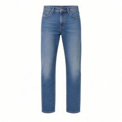 Men's Cotton Polyester Straight Regular Fit Streetwear Jeans