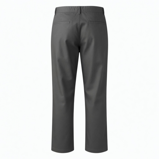 Men's Cotton Polyester Straight Casual Drawstring Trousers (117)