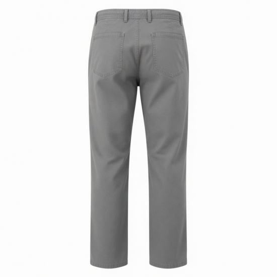 Men's Cotton Polyester Straight Casual Drawstring Trousers