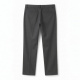 Men's Cotton Polyester Straight Slim Casual Trousers