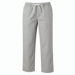Men's Cotton Straight Casual Drawstring Lightweight Trousers