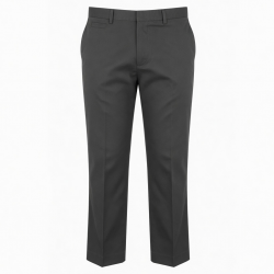 Men's Cotton Polyester Straight Slim Formal Pants