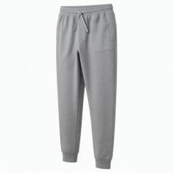 Men's Cotton Polyester Straight Casual Drawstring Sweatpants (38)