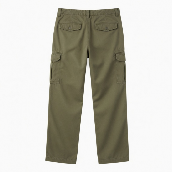 Men's Cotton Straight Casual Outdoor Work Cargo Pants