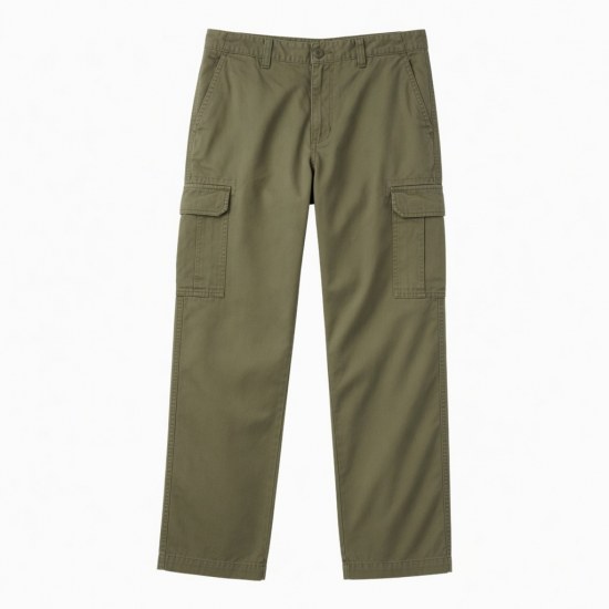 Men's Cotton Straight Casual Outdoor Work Cargo Pants