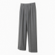 Men's Cotton Polyester Loose Wide Leg Casual Trousers