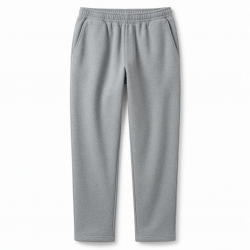 Men's Fleece Cotton Relaxed Casual Elastic Waist Sweatpants