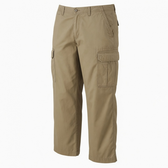 Men's Cotton Straight Casual Work Lightweight Cargo Pants