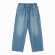 Men's Baggy Streetwear Elastic Waist Lightweight Summer Jeans