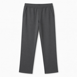 Men's Cotton Polyester Straight Casual Elastic Waist Sweatpants
