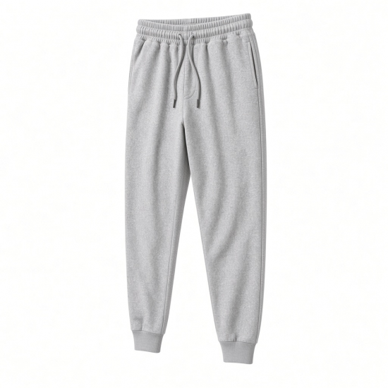 Men's Cotton Straight Casual Outdoor Elastic Waist Sweatpants