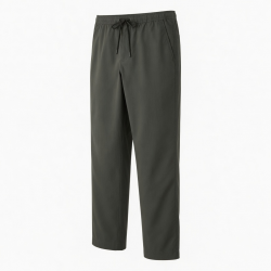 Men's Nylon Straight Casual Drawstring Lightweight Trousers