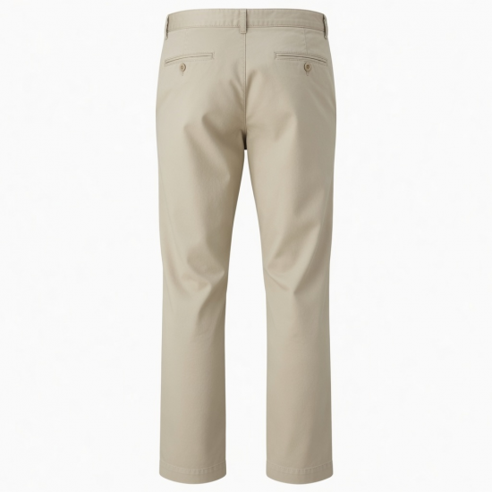 Men's Cotton Straight Sporty Golf Lightweight Chinos