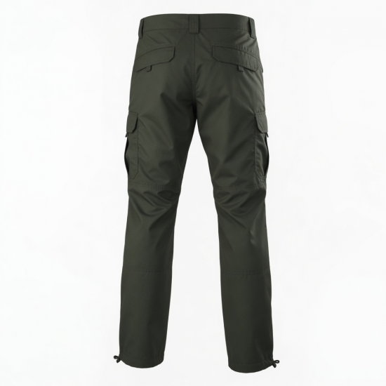 Men's Polyester Loose Hiking Tactical Waterproof Trousers