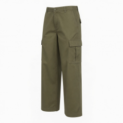 Men's Cotton Wide Leg Work Waterproof Breathable Cargo Pants