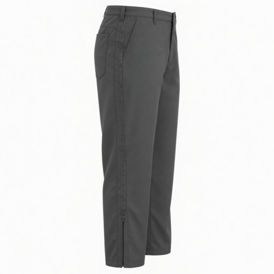 Men's Polyester Breathable Quick-Dry Embroidered Pants