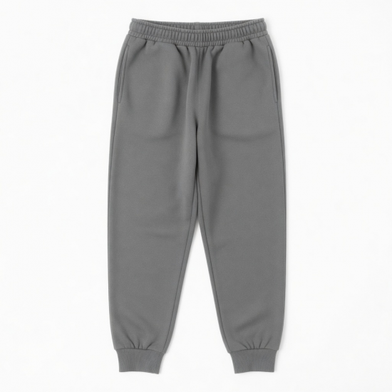 Men's Cotton Oversized Cuffed Casual Elastic Waist Sweatpants