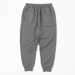 Men's Cotton Oversized Cuffed Casual Elastic Waist Sweatpants