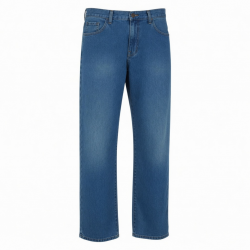 Men's Cotton Straight Leg Breathable Jeans