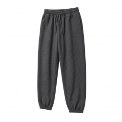Men's Cotton Polyester Oversized Gym Drawstring Sweatpants