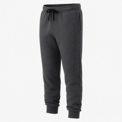 Men's Fleece Cotton Polyester Breathable Embroidered Sweatpants