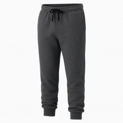 Men's Fleece Cotton Polyester Breathable Embroidered Sweatpants