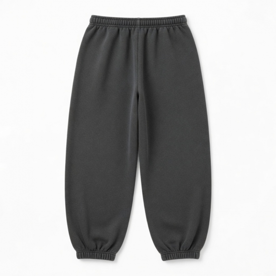 Men's Fleece Cotton Oversized Streetwear Vintage Sweatpants