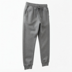 Men's Fleece Cotton Polyester Streetwear Drawstring Sweatpants