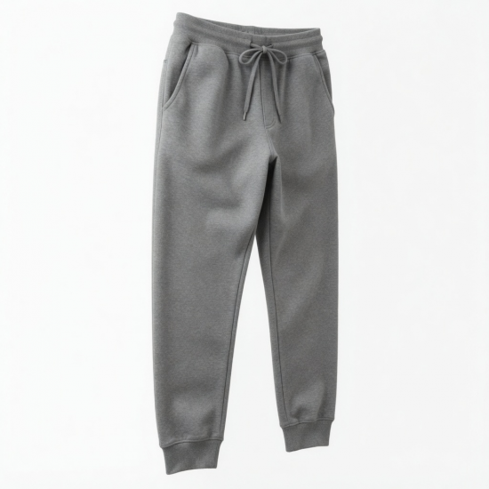 Men's Fleece Cotton Polyester Streetwear Drawstring Sweatpants