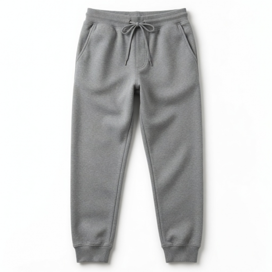 Men's Fleece Cotton Polyester Streetwear Drawstring Sweatpants