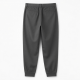 Men's Cotton Polyester Pleated Formal Drawstring Sweatpants