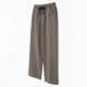 Men's Cotton Loose Wide Leg Casual Retro Sweatpants