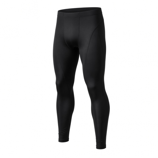 Men's Polyester Sports Running Fitness Training Leggings