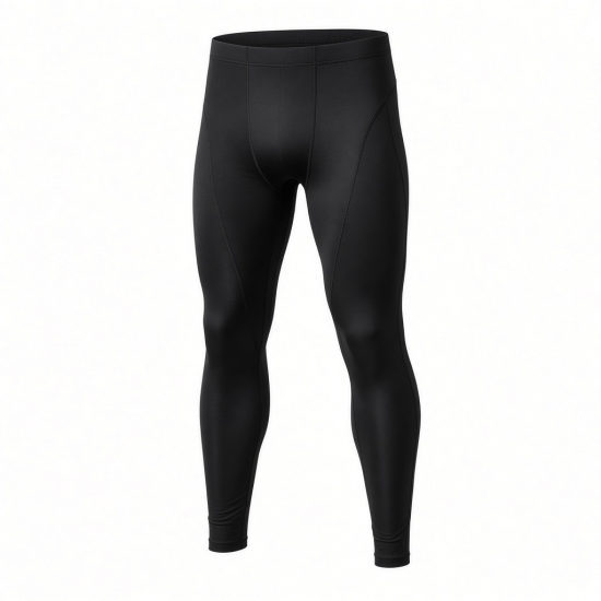 Men's Polyester Sports Running Fitness Training Leggings