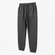 Men's Fleece Cotton Loose Straight Casual Sweatpants